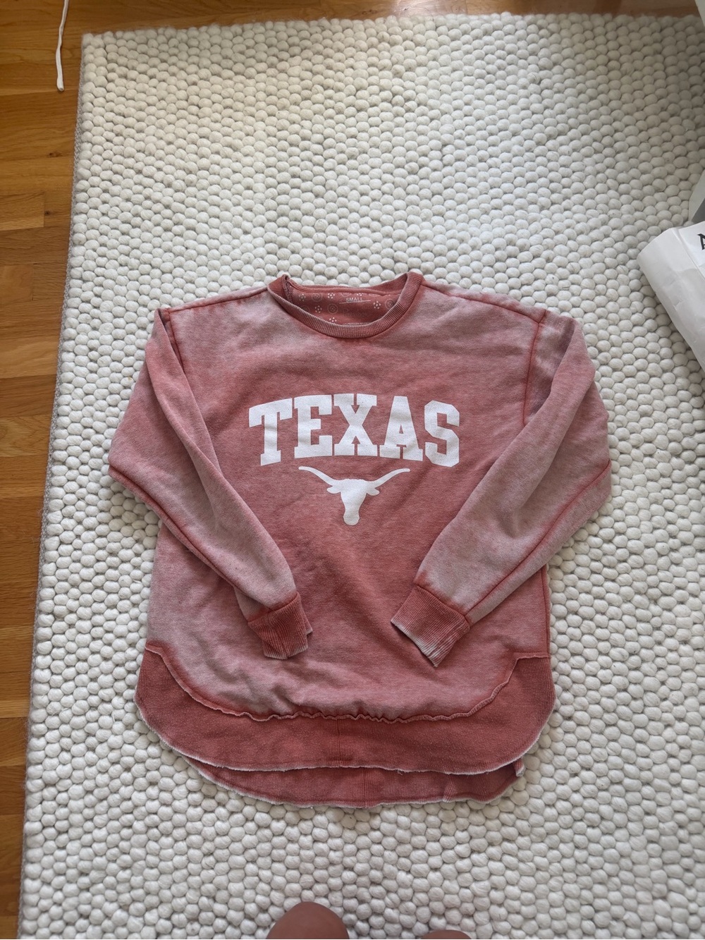 Free People Dusty Rose Crewneck Sweatshirt
